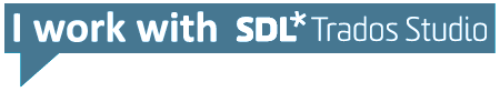 I work with SDL Trados